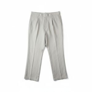 Cubavera Linen Blend Pants Mens 40x30 Beige Casual Dress Summer Lightweight